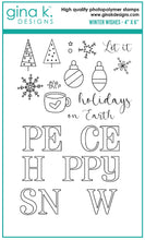 Load image into Gallery viewer, Gina K Designs - Winter Wishes Stamp Set by Beth Silaika
