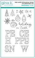 Gina K Designs - Winter Wishes Stamp Set by Beth Silaika