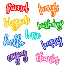 Load image into Gallery viewer, Honey Bee Stamps - Bitty Buzzwords - Stamp Set and Die Set Bundle
