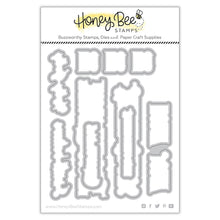 Load image into Gallery viewer, Honey Bee Stamps - Holly Jolly Background - Stamp Set and Die Set Bundle
