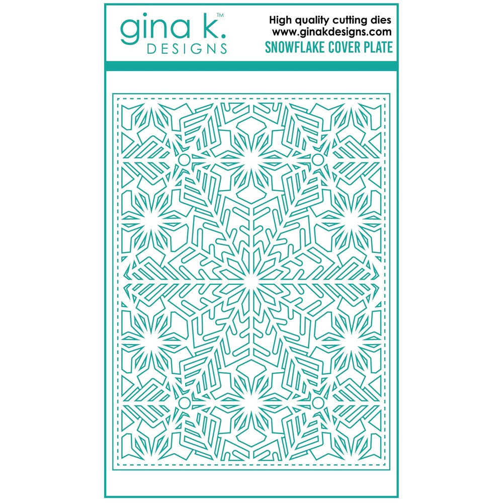 Gina K Designs - Snowflake Cover Plate