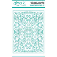 Gina K Designs - Snowflake Cover Plate