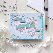 Load image into Gallery viewer, Honey Bee Stamps - Honey Cuts - Layering Snowflakes
