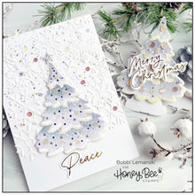 Load image into Gallery viewer, Honey Bee Stamps - Grandma’s Christmas Tree - Embossing Folder, Stencils and Die Set Bundle
