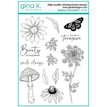 Load image into Gallery viewer, Gina K Designs - Whimsical Wildflowers 2 - Stamp Set and Die Set Bundle
