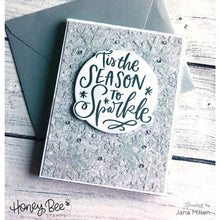 Load image into Gallery viewer, Honey Bee Stamps - Snowfall Stencil
