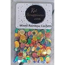 Load image into Gallery viewer, Kat Scrappiness - Mixed Rainbow Confetti
