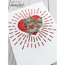 Load image into Gallery viewer, Honey Bee Stamps - Honey Cuts - Radiant Heart Background
