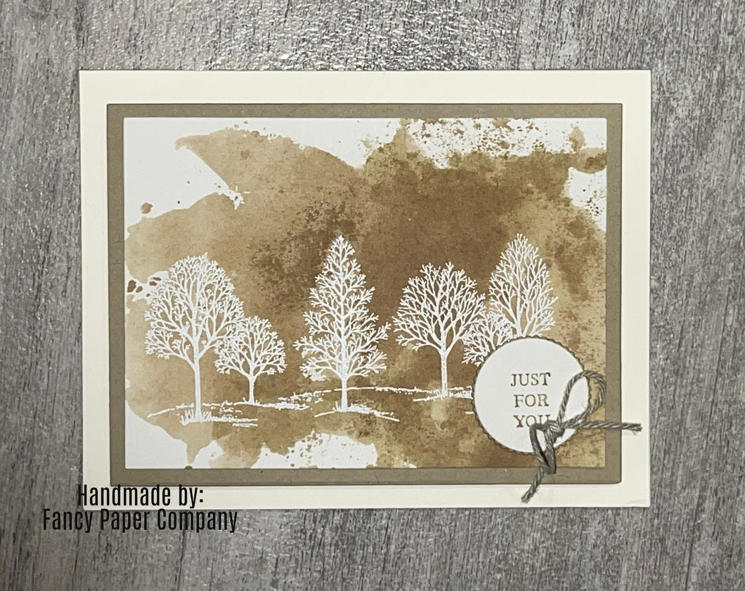 Handmade Card - Just For You