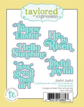 Load image into Gallery viewer, Taylored Expressions - Joyful Joyful - Stamp Set and Die Set Bundle
