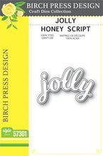 Load image into Gallery viewer, Birch Press Design - Jolly Honey Script - Style 57301

