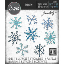 Load image into Gallery viewer, Sizzix - Tim Holtz - Thinlits Dies - Scribbly Snowflakes
