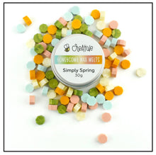 Load image into Gallery viewer, Honey Bee Stamps - Wax Stamper and Melts Bundle - Cherry Blossom
