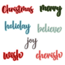 Load image into Gallery viewer, Honey Bee Stamps - Bitty Buzzwords: Holiday - Stamp Set and Die Set Bundle
