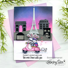 Load image into Gallery viewer, Honey Bee Stamps - Honey Cuts - Paris Skyline
