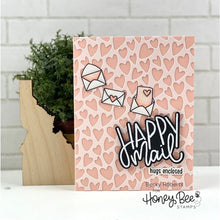 Load image into Gallery viewer, Honey Bee Stamps - Honey Cuts - Whimsical Hearts A2 Cover Plate
